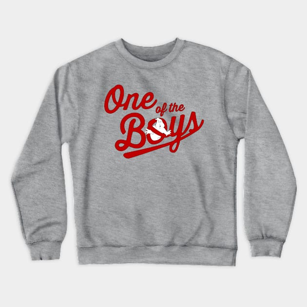 one of the boys Crewneck Sweatshirt by halfabubble